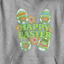 Boy's Teenage Mutant Ninja Turtles Happy Easter Cute Best Friends Pull Over Hoodie