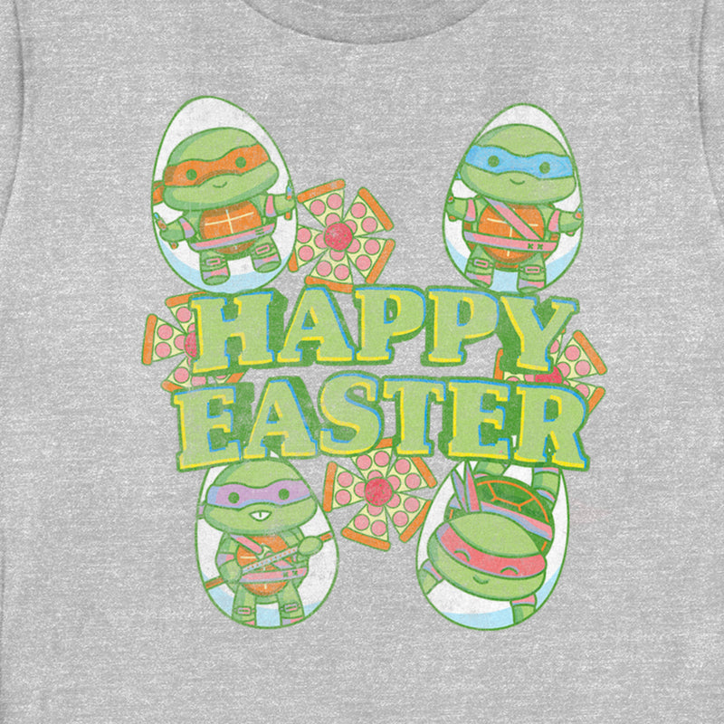 Women's Teenage Mutant Ninja Turtles Happy Easter Cute Best Friends T-Shirt