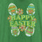 Women's Teenage Mutant Ninja Turtles Happy Easter Cute Best Friends Racerback Tank Top