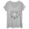 Women's Lost Gods Lunar Phase Symbols T-Shirt