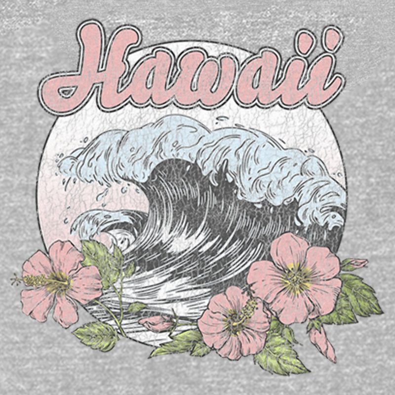 Junior's Lost Gods Hawaii Perfect Wave Sweatshirt