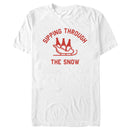 Men's Lost Gods Sipping Through the Snow T-Shirt