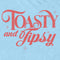 Men's Lost Gods Toasty and Tipsy Distressed T-Shirt