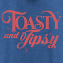 Women's Lost Gods Toasty and Tipsy Distressed Racerback Tank Top