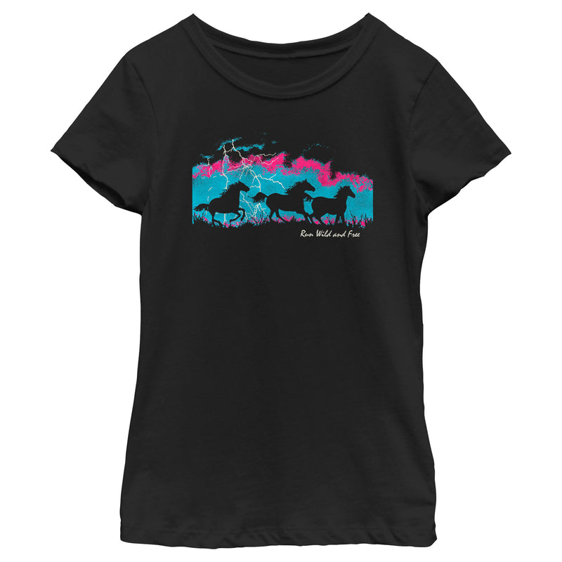 Girl's Lost Gods Run Wild and Free T-Shirt