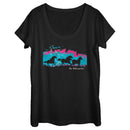 Women's Lost Gods Run Wild and Free Scoop Neck