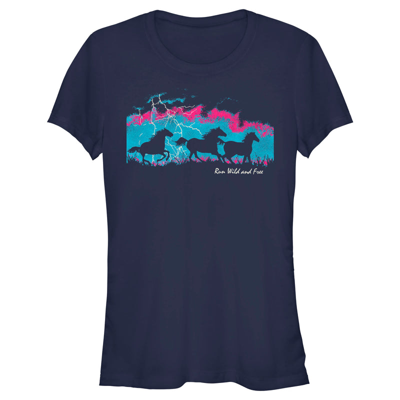 Junior's Lost Gods Run Wild and Free T-Shirt