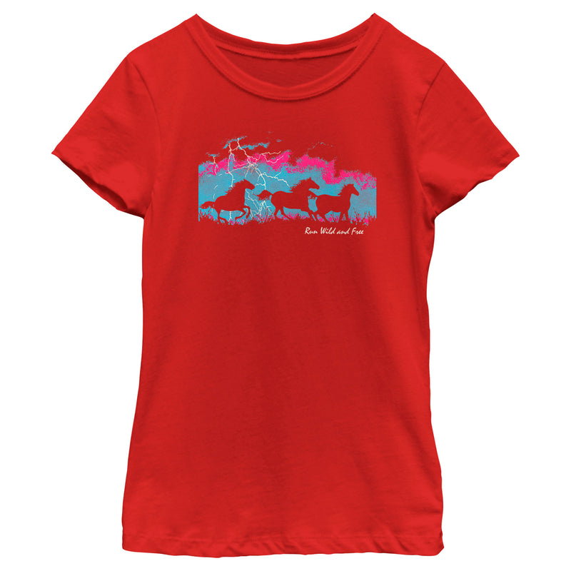 Girl's Lost Gods Run Wild and Free T-Shirt