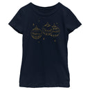 Girl's Lost Gods Merry Christmas Ornaments T-Shirt