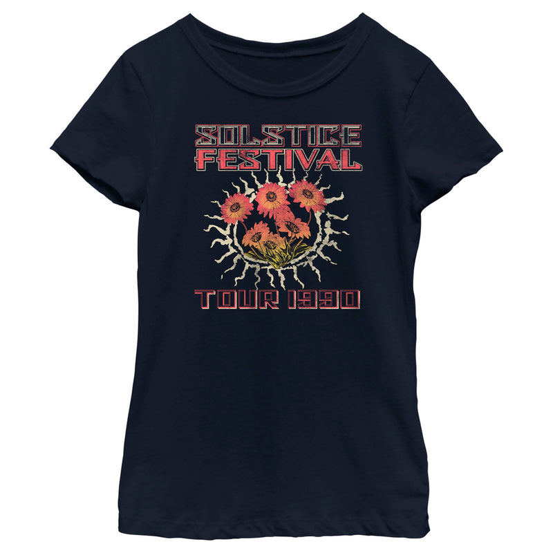 Girl's Lost Gods Solstice Festival Tour 1990 T-Shirt