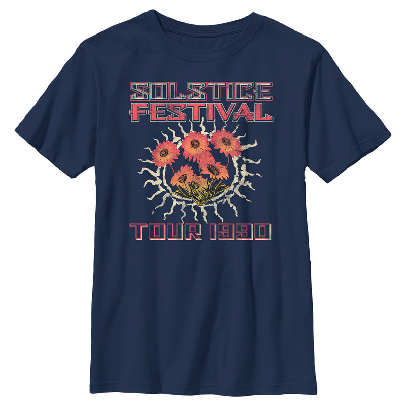 Boy's Lost Gods Solstice Festival Tour 1990 T-Shirt