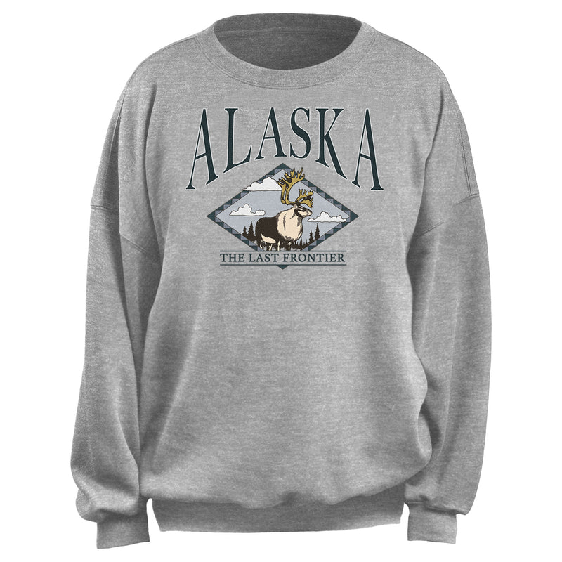 Junior's Lost Gods Alaska the Last Frontier Moose Sweatshirt