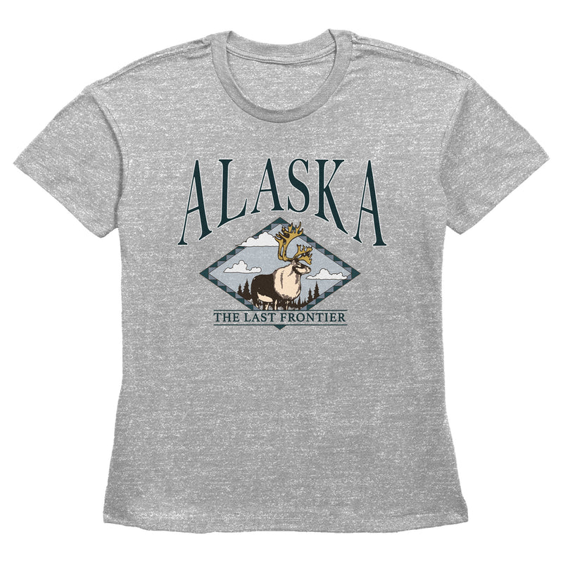 Women's Lost Gods Alaska the Last Frontier T-Shirt