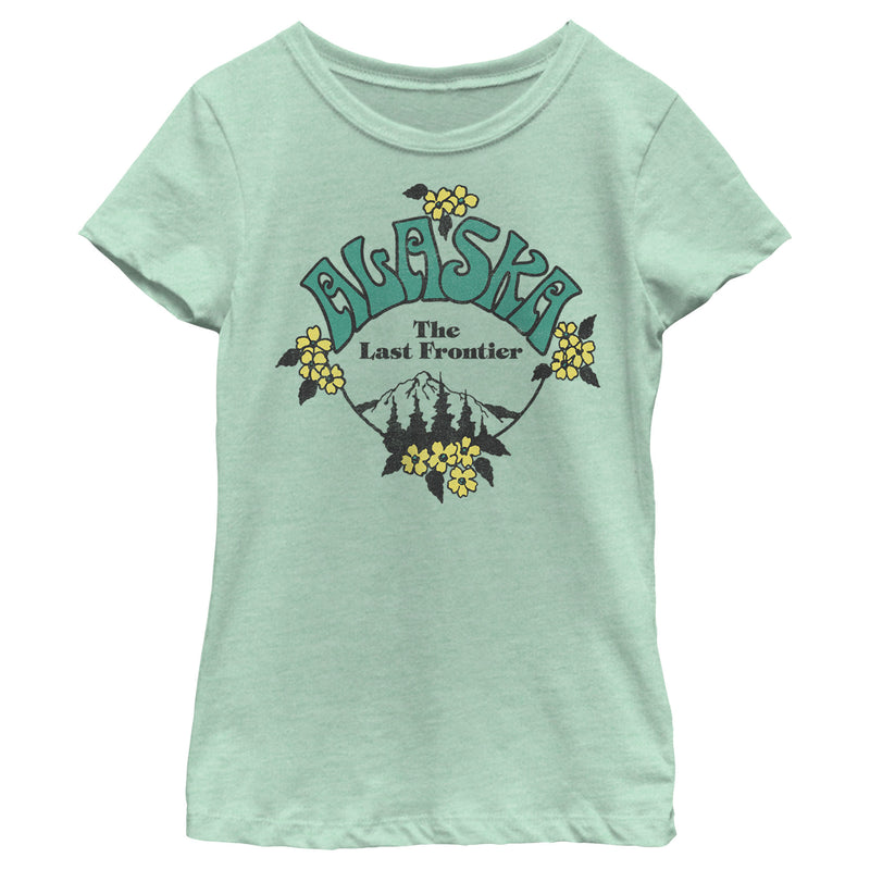 Girl's Lost Gods Alaska The Last Frontier Mountains T-Shirt