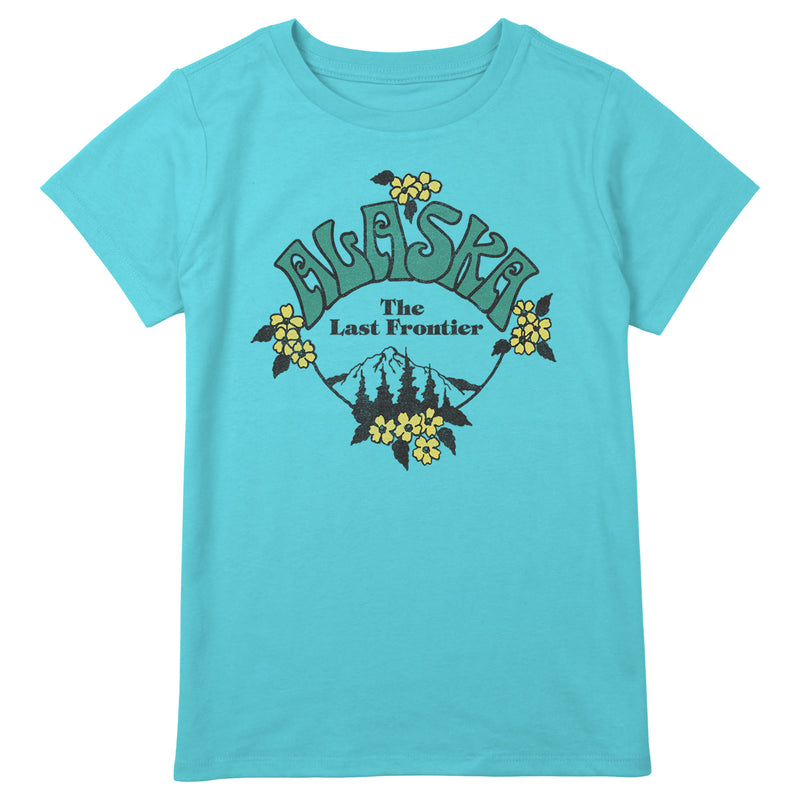 Girl's Lost Gods Alaska The Last Frontier Mountains T-Shirt