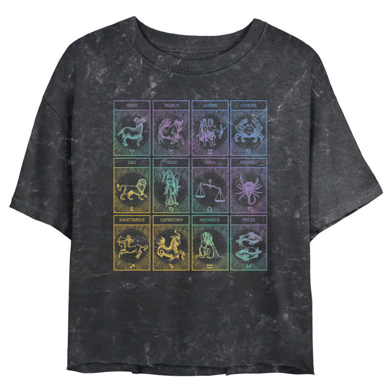 Junior's Lost Gods Zodiac Tarot Cards T-Shirt