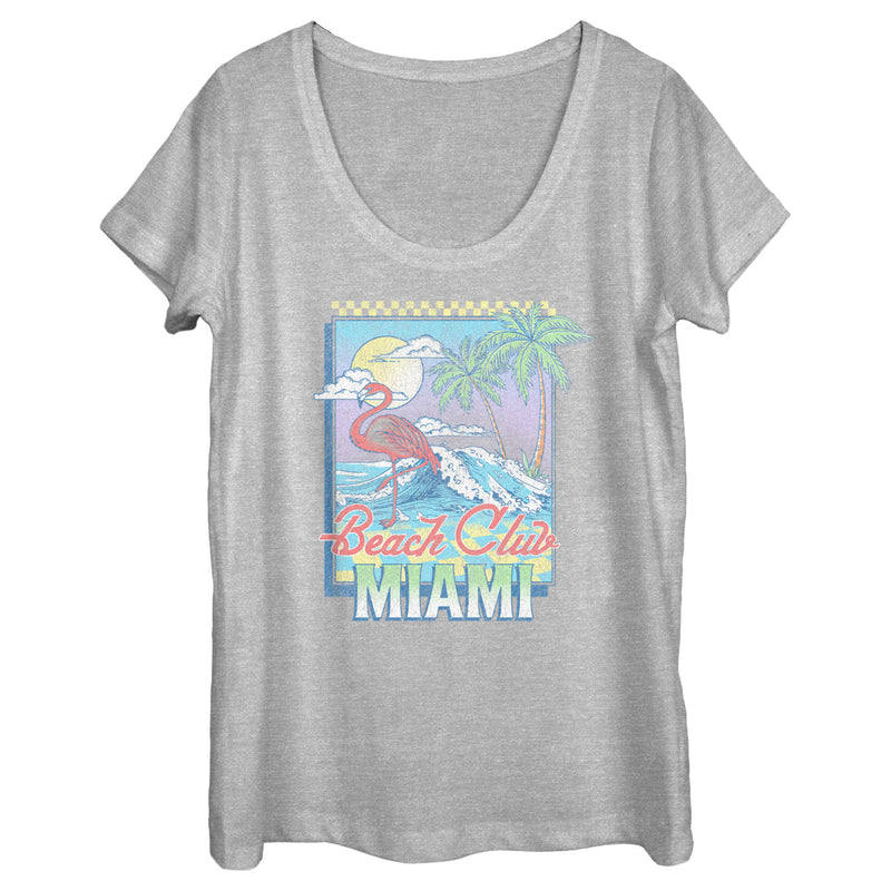 Women's Lost Gods Beach Club Miami T-Shirt