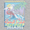 Women's Lost Gods Beach Club Miami T-Shirt