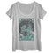 Women's Lost Gods Vintage Pisces Card T-Shirt