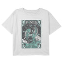 Girl's Lost Gods Vintage Pisces Card T-Shirt