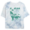 Junior's Lost Gods Alaska Wolf Silhouette Retro T-Shirt