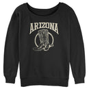 Junior's Lost Gods Distressed Arizona Cowboy Boot Sweatshirt