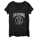 Women's Lost Gods Distressed Arizona Cowboy Boot T-Shirt