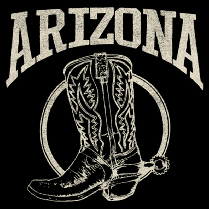 Women's Lost Gods Distressed Arizona Cowboy Boot T-Shirt