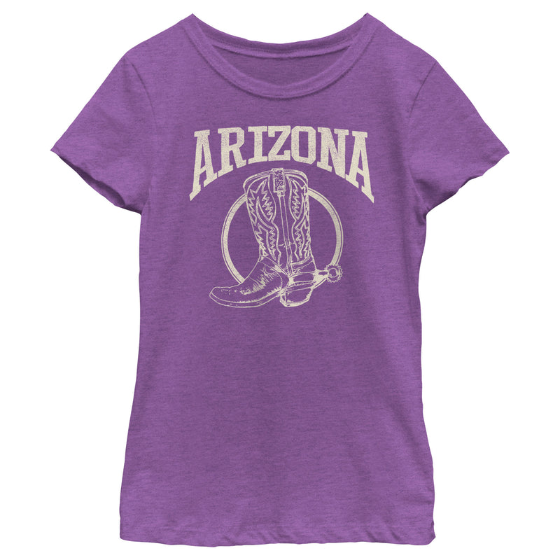 Girl's Lost Gods Distressed Arizona Cowboy Boot T-Shirt