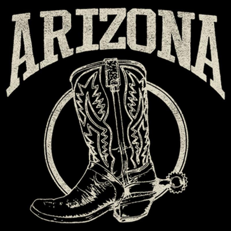 Girl's Lost Gods Distressed Arizona Cowboy Boot T-Shirt