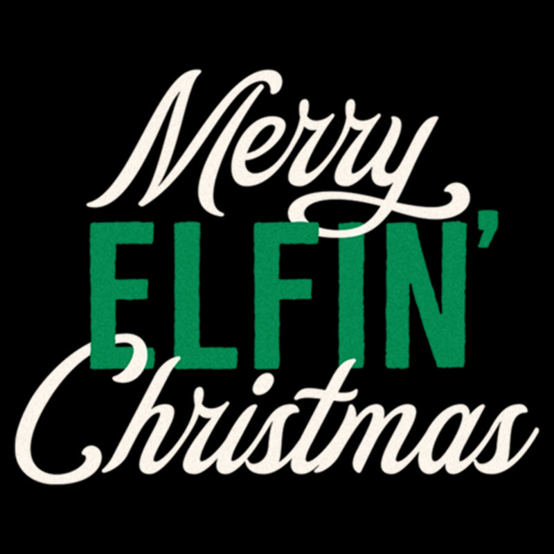 Women's Lost Gods Merry Elfin' Christmas T-Shirt