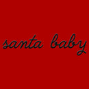 Junior's Lost Gods Santa Baby T-Shirt