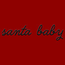 Women's Lost Gods Santa Baby T-Shirt