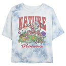 Junior's Lost Gods Nature Blooms Plants T-Shirt