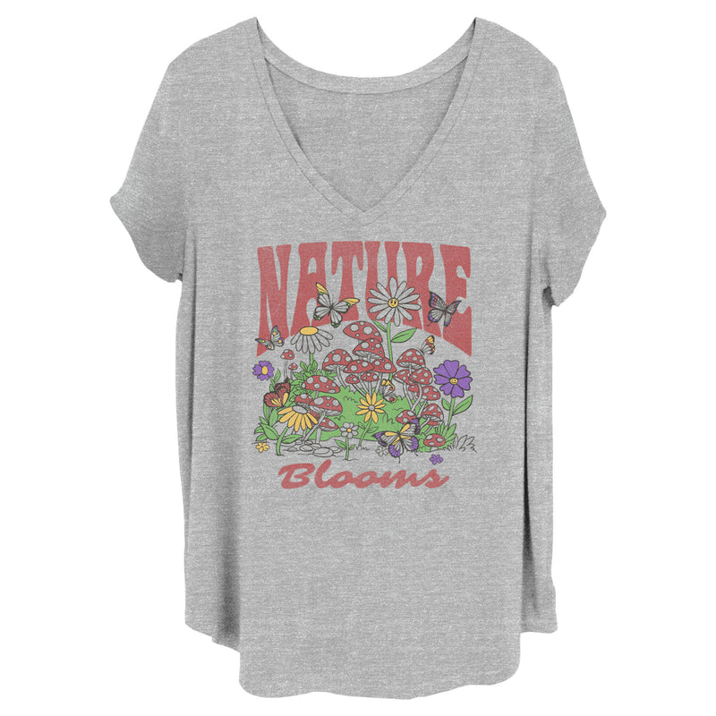 Junior's Lost Gods Nature Blooms T-Shirt
