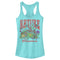 Junior's Lost Gods Nature Blooms Racerback Tank Top