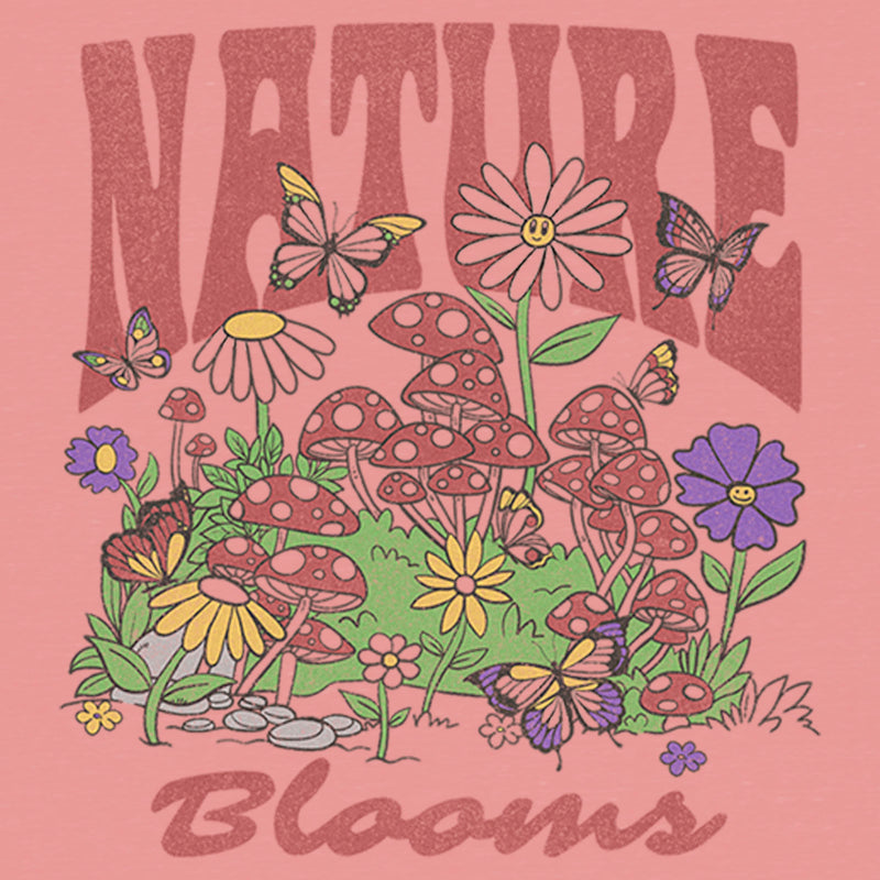 Junior's Lost Gods Nature Blooms Sweatshirt