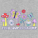 Junior's Lost Gods Find Love in Nature T-Shirt