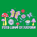 Junior's Lost Gods Find Love in Nature T-Shirt