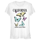 Junior's Lost Gods California Butterflies T-Shirt