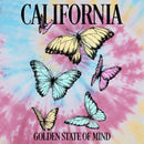 Junior's Lost Gods California Butterflies T-Shirt