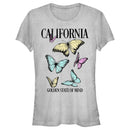 Junior's Lost Gods California Butterflies T-Shirt