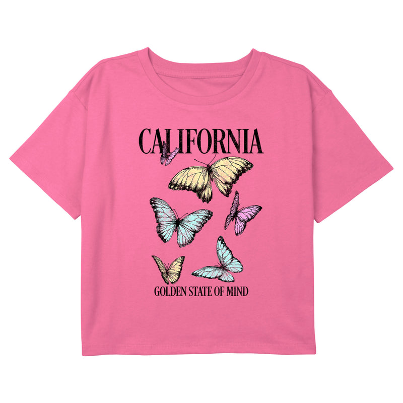 Girl's Lost Gods California Monarch Butterflies T-Shirt