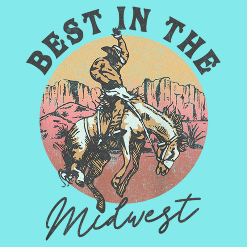 Junior's Lost Gods Best in the Midwest Racerback Tank Top