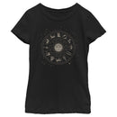 Girl's Lost Gods Celestial Astrological Wheel T-Shirt