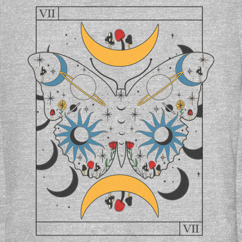 Junior's Lost Gods Celestial Butterfly Tarot T-Shirt