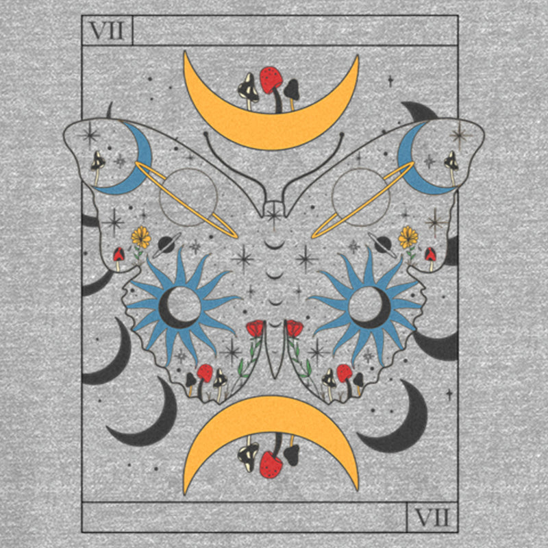 Junior's Lost Gods Celestial Butterfly Tarot T-Shirt