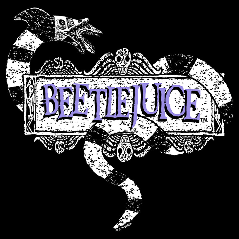 Men's Beetlejuice Sandworm Logo T-Shirt