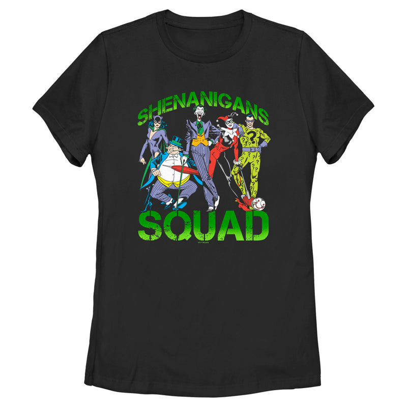 Women's Batman St. Patrick's Day Shenanigans Squad T-Shirt