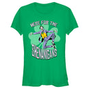 Junior's Batman St. Patrick's Day Joker Here for the Shenanigans T-Shirt